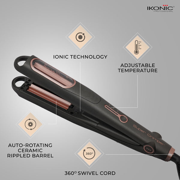 IKONIC Super Crimper – Automatic Rolling Texture Styling Tool | VIZZIS