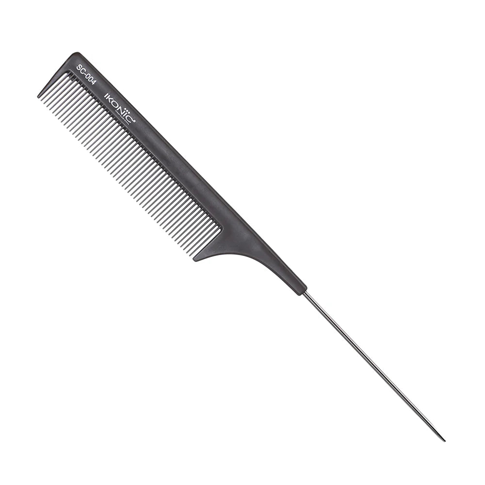 IKONIC Silicon Heat Resistant Comb – 04 Grey | VIZZIS