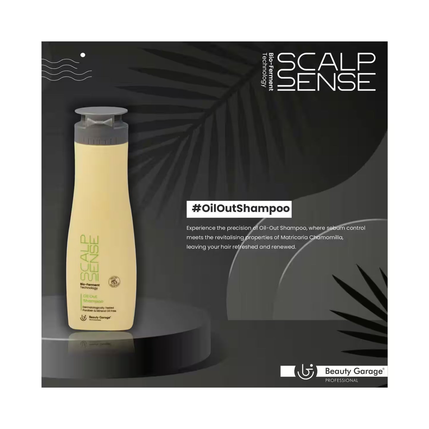 BG Scalp Sense Oil Out Shampoo 200ML – Excess Oil Control & Scalp Care | VIZZIS