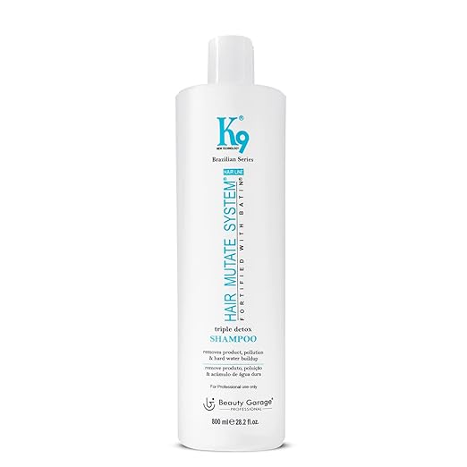 BG K9 Triple Detox Shampoo 800ML – Deep Cleansing & Hair Detox Treatment | VIZZIS