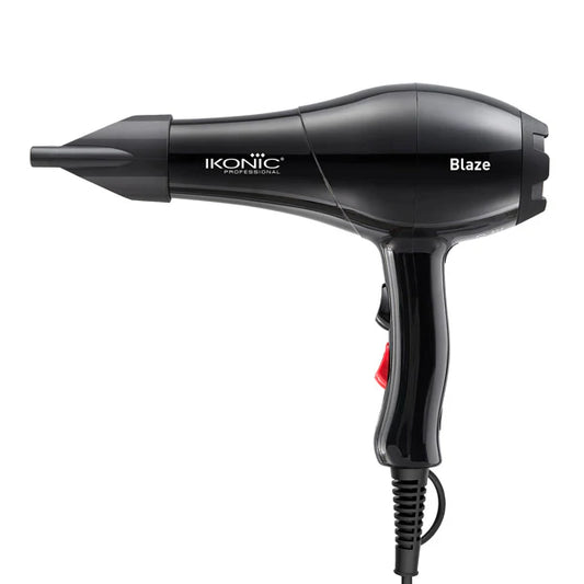 IKONIC Hair Dryer Blaze Black | Professional 2200W Salon Blow Dryer