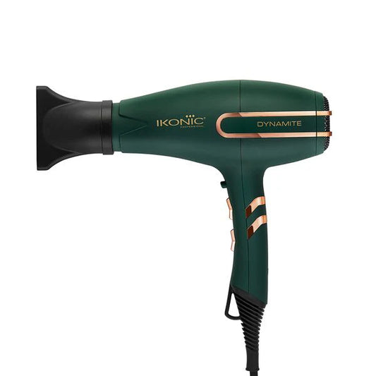 IKONIC Hair Dryer Dynamite Emerald | Professional 2200W Salon Blow Dryer