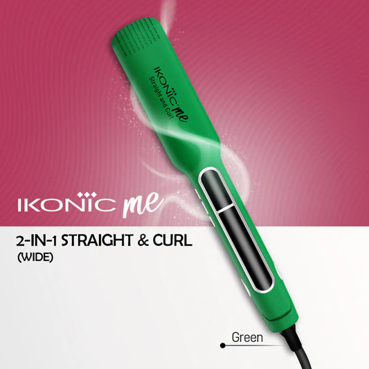 IKONIC ME 2 IN 1 STRAIGHT AND CURL