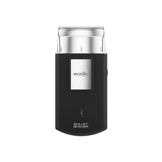 IKONIC Professional Bullet Shaver | Cordless Double Foil Electric Shaver for Barbers & Stylists