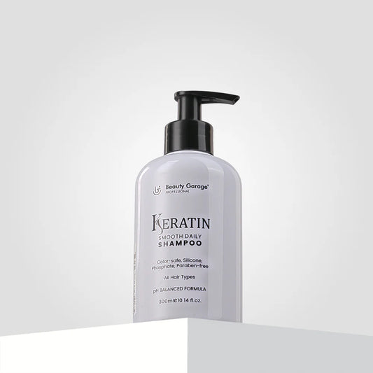 BG Keratin Daily Shampoo 300ML – Smooth, Strengthen & Repair Hair Daily | VIZZIS