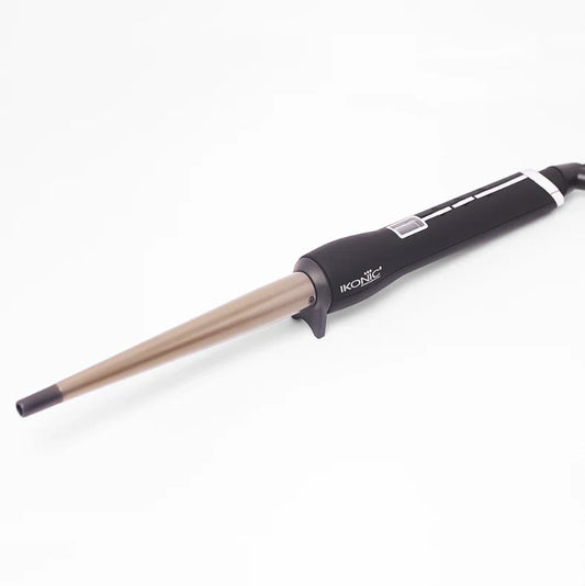 IKONIC Conical Tong CNT-19mm | Professional Tapered Hair Curler for Defined Spiral Curls