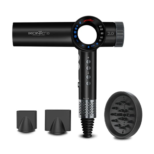Ikonic ID-2.0 Hair Dryer – Professional Lightweight Hair Dryer with Powerful Airflow