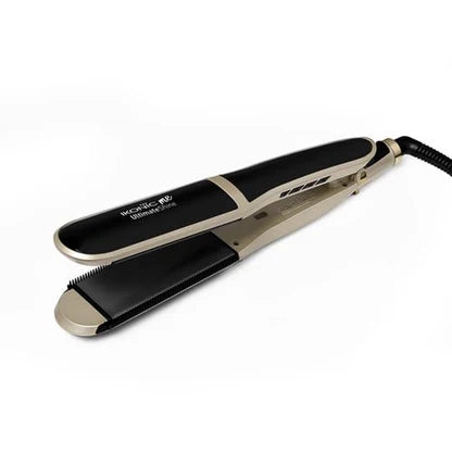 IKONIC Ultimate Shine Hair Straightener Black & Golden | Professional Ceramic Shine Styler