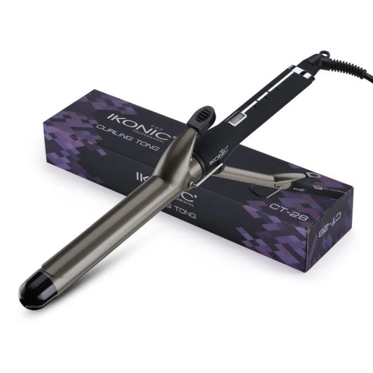 IKONIC Curling Tong CT-32mm | Professional Hair Curler for Big, Voluminous Curls